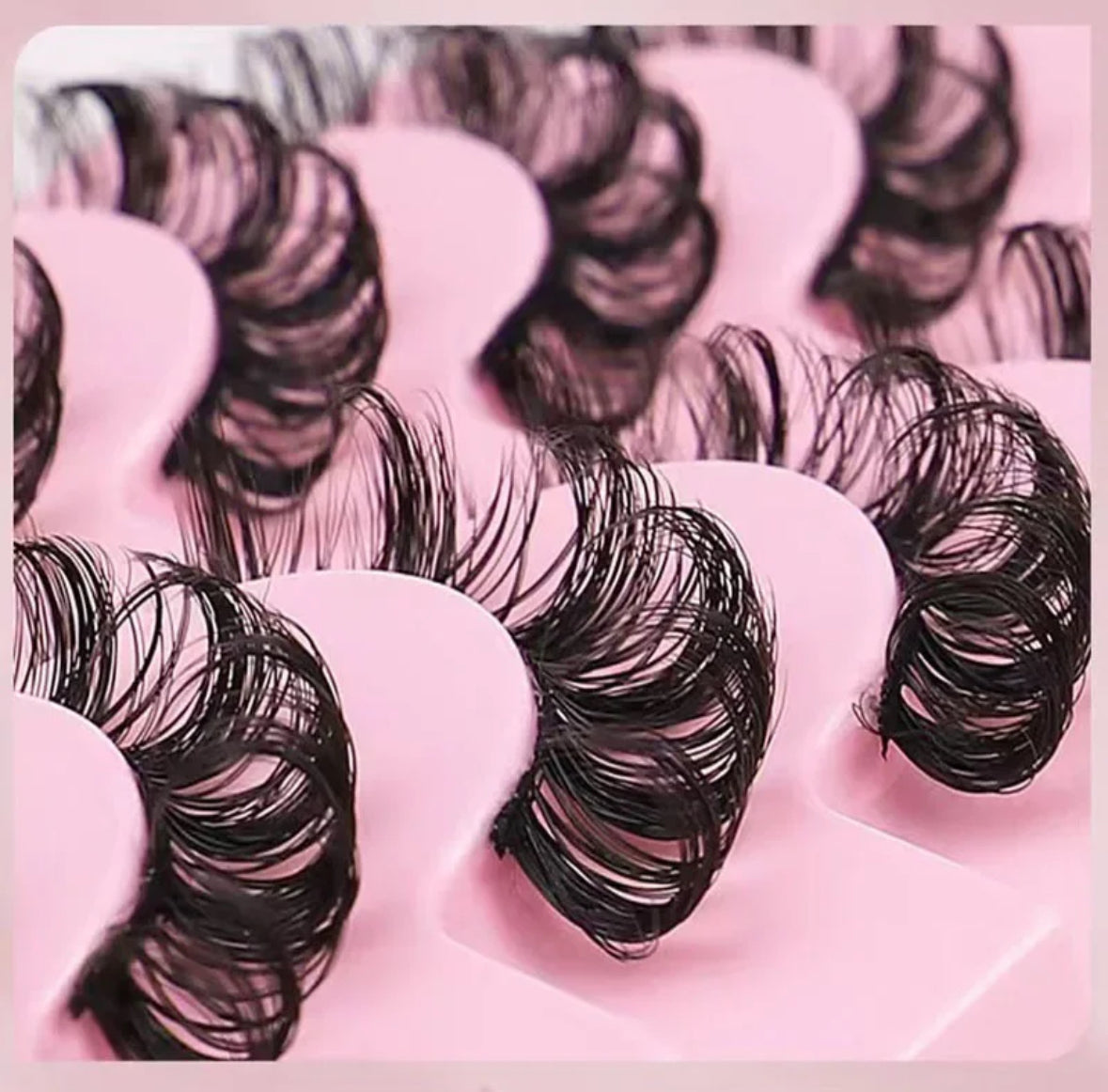 10Pairs 3D Mink Lashes russian strip lash Dramatic False Eyelashes Faux Cils Makeup Wholesale Fake Eyelash Extension