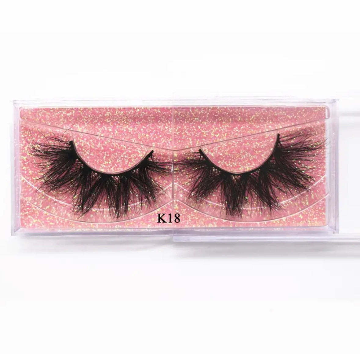 KEKEBAICHA 5D Mink Eyelashes Makeup Eyelashes 3D Mink Lashes Fluffy Soft Wispy Volume Thick Long Mink False Eyelashes K18 Lashes